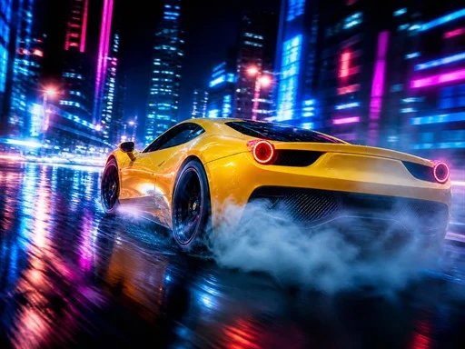 Neon City Drift Racing - BRRBET