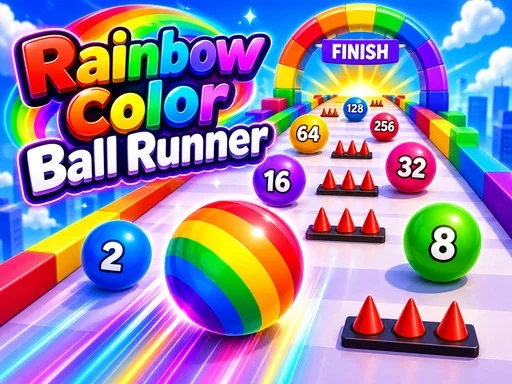 Rainbow Color Ball Runner - BRRBET