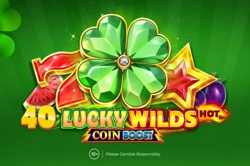 40 Lucky Wilds Hot Coin Boost - BRRBET